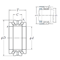 Bearing 100TAC29X+L