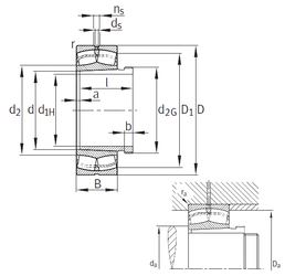 Bearing 22240-B-K-MB+AH2240