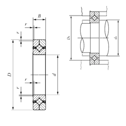 Bearing CRBC 6013 UU