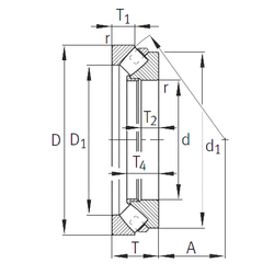 Bearing 292/1000-E1-MB