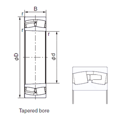 Bearing 22228AEXK