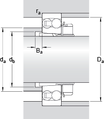 Bearing 2222 K + H 322