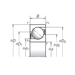 Bearing 120TAC03CMC