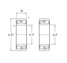 Bearing 21322RH