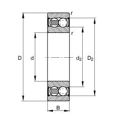 Bearing 2212-2RS-TVH