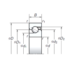 Bearing 15TAC47B