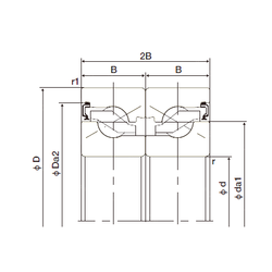 Bearing 20TAB04DB-2NK