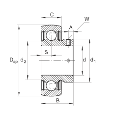 Bearing AY30-NPP-B