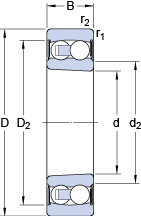 Bearing 2211 E-2RS1KTN9