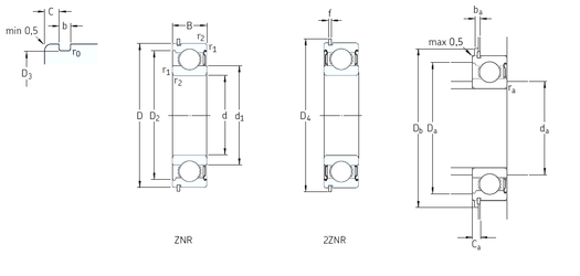 Bearing 216-2ZNR