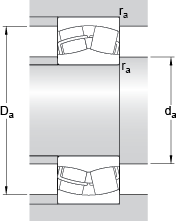 Bearing 21306 CC