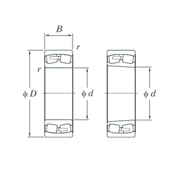 Bearing 22332RK