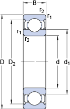 Bearing 16003-2Z