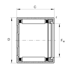 Bearing BCH58-P