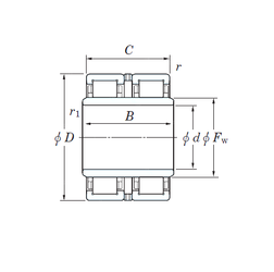 Bearing 22DC23140/150