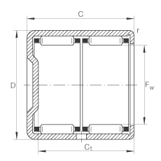 Bearing BK3038-ZW