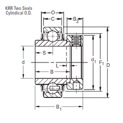 Bearing 1215KRR