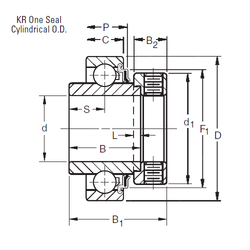 Bearing 1207KR