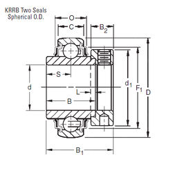 Bearing 1008KRRB