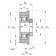 Bearing CRB35/110