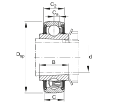 Bearing UK217