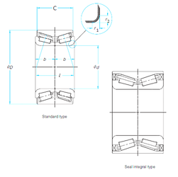 Bearing TU0821-2LXL/L669