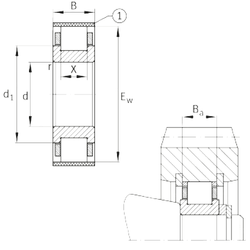 Bearing RN338-E-MPBX