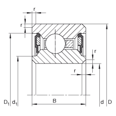 Bearing CSCU110-2RS