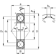 Bearing QJ344-N2-MPA