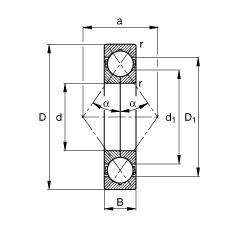 Bearing QJ312-MPA