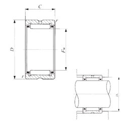 Bearing TAF 455530/SG