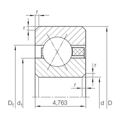 Bearing CSXAA 017 TN