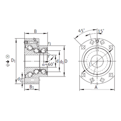 Bearing DKLFA40140-2RS