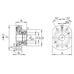 Bearing DKLFA2080-2RS