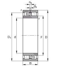 Bearing NNU4940-S-M-SP