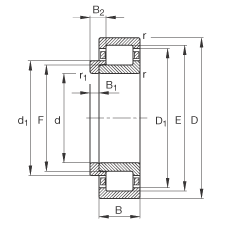 Bearing NJ424-M1 + HJ424