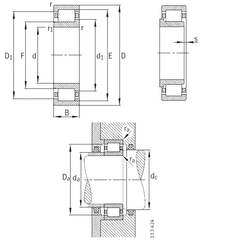 Bearing NJ348-E-M1