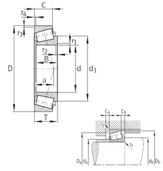 Bearing KHM218248-HM218210