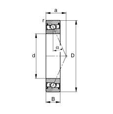 Bearing HSS71926-E-T-P4S