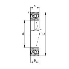 Bearing HSS71924-C-T-P4S