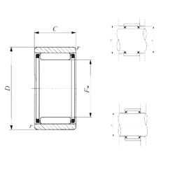 Bearing RNAF 81510