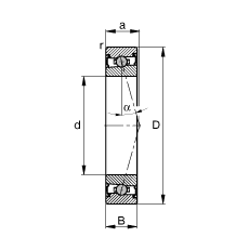 Bearing HCS71928-C-T-P4S