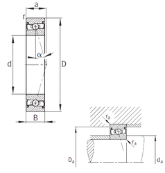 Bearing HCS7019-C-T-P4S