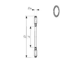 Bearing NTB 80105