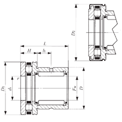 Bearing NBX 6040Z