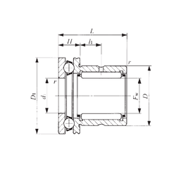 Bearing NAX 7040Z