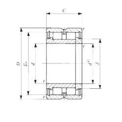 Bearing NAG 4911