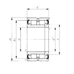 Bearing NAG 4906UU