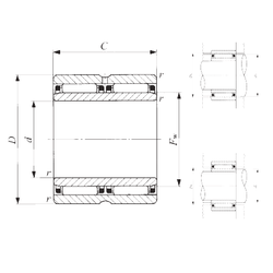 Bearing NAFW 609060