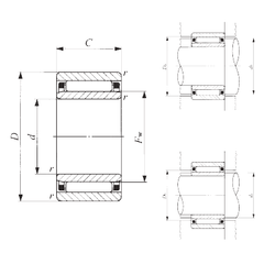 Bearing NAF 72012